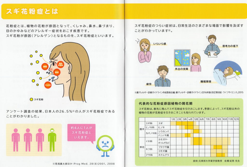 花粉 ブロック 注射